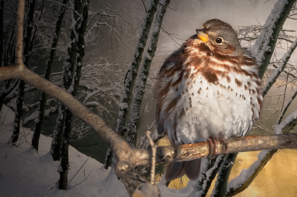 Fox Sparrow, Central Park 1/28/2015