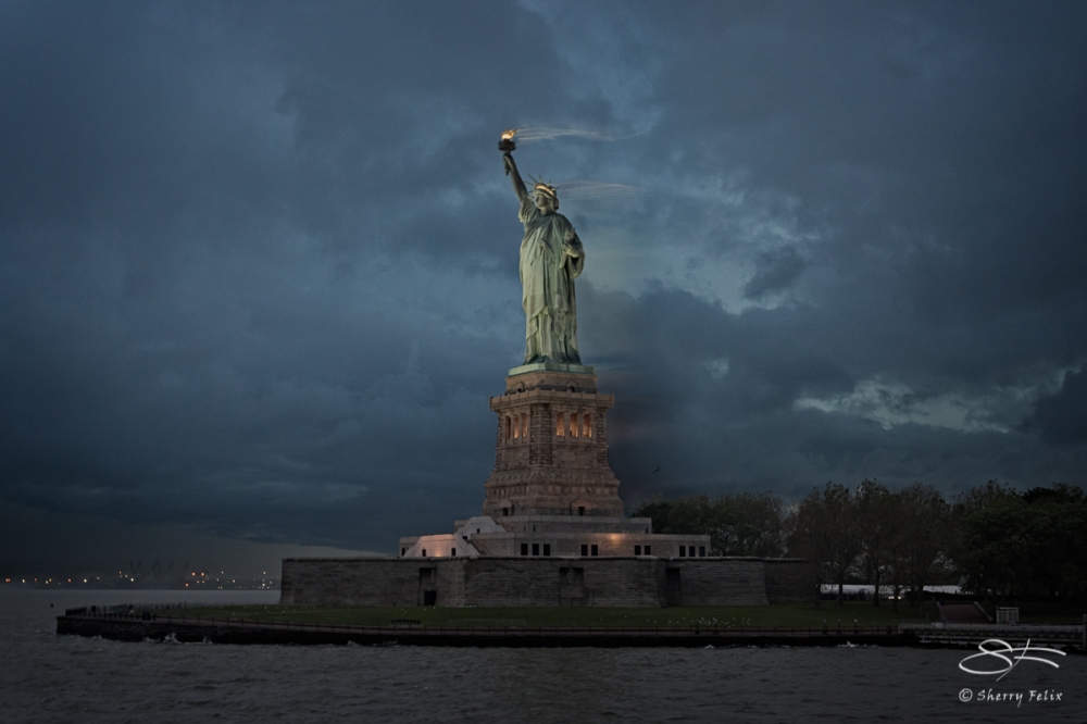 Statue of Liberty, Optic 2017 Cruise, Hudson 6/5/2017